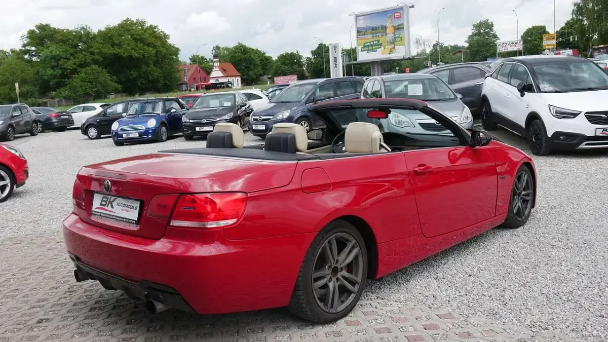 Gebraucht BMW 335 Cabriolet M Sport 306 PS (225 kW) 2008 Karmesinrot Cabrio
