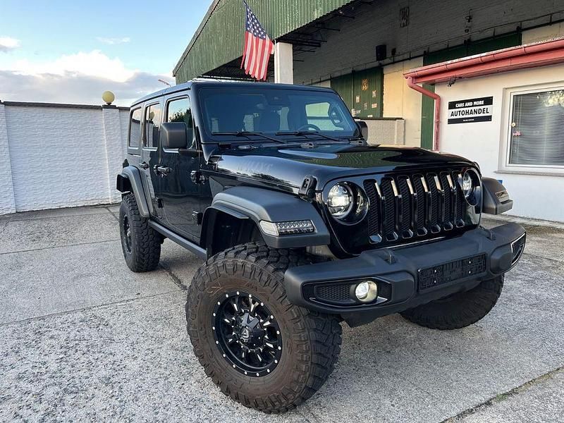 Schwarz Gebraucht 2021 Jeep Wrangler SUV | 59.900 € (Teuer) - Bild 1/4