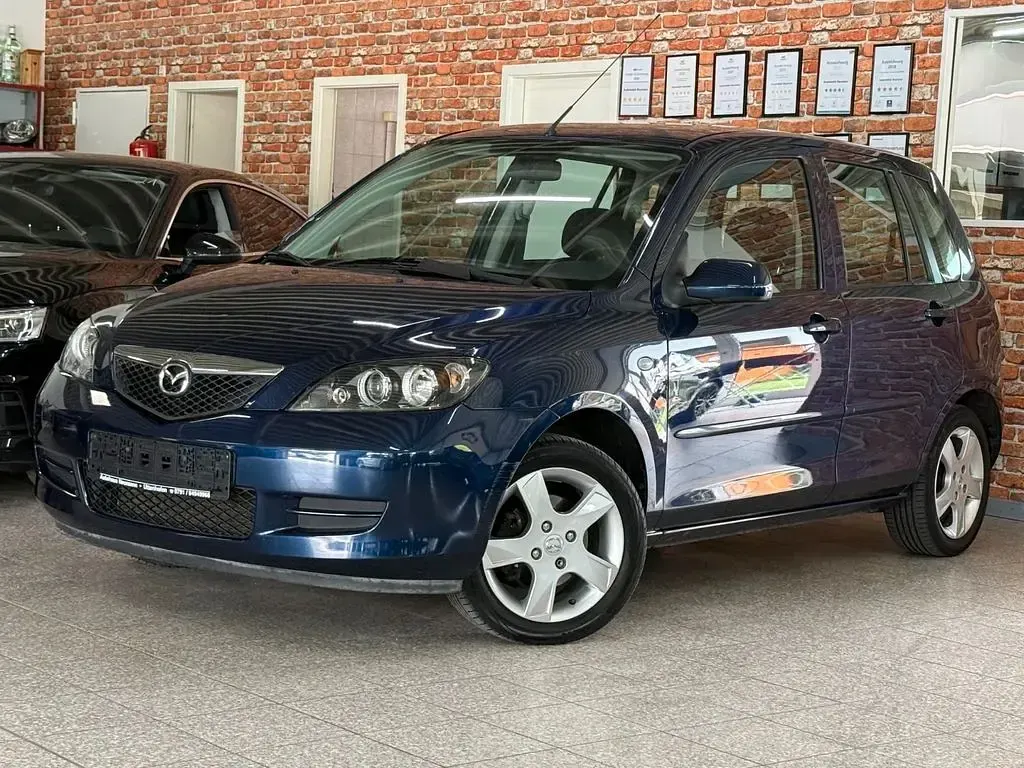 Brugt Mazda 2 Active 80 HK (58 kW) 2006 Blå Hatchback