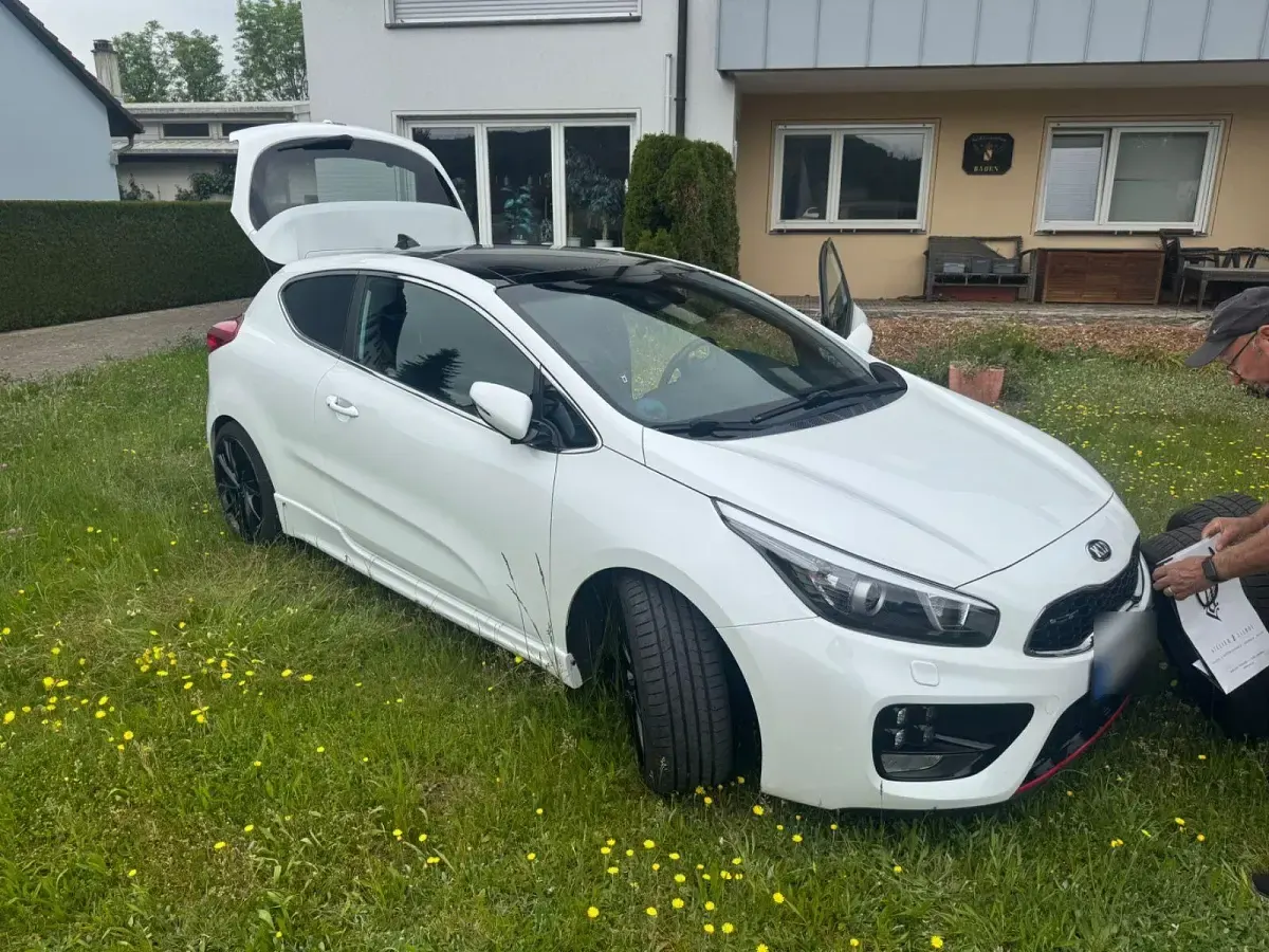 Gebraucht Kia ProCeed GT-Track 204 PS (150 kW) 2017 Weiß Kleinwagen
