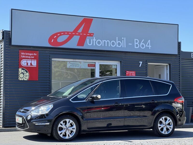 Schwarz Gebraucht 2014 Ford S-MAX Titanium Van / Kleinbus | 17.850 € - Bild 1/3