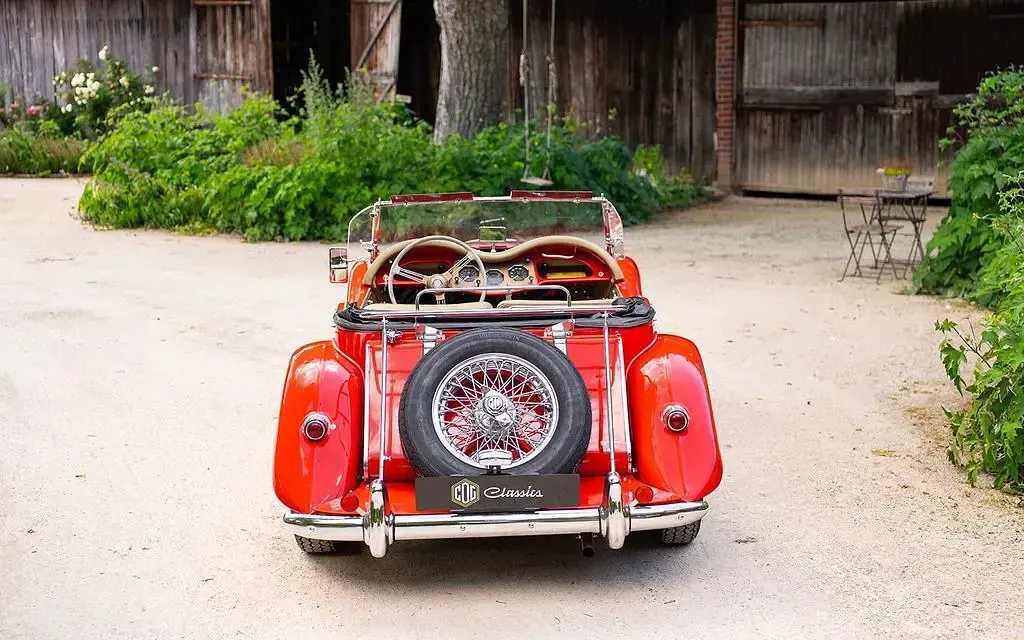 Gebraucht MG TF 54 PS (39 kW) 1956 Rot Cabrio