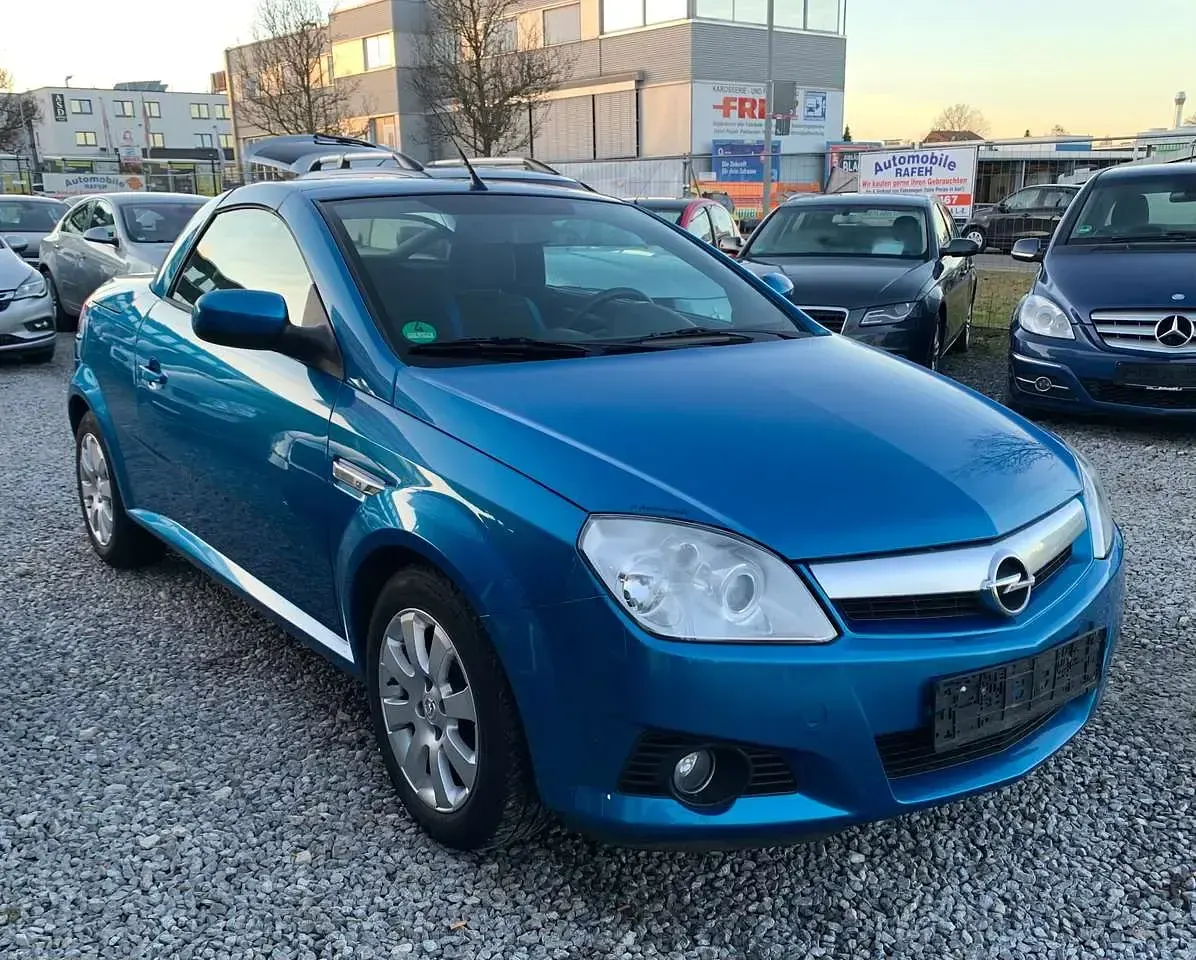 Gebraucht Opel Tigra Enjoy 90 PS (66 kW) 2004 Blau Cabrio