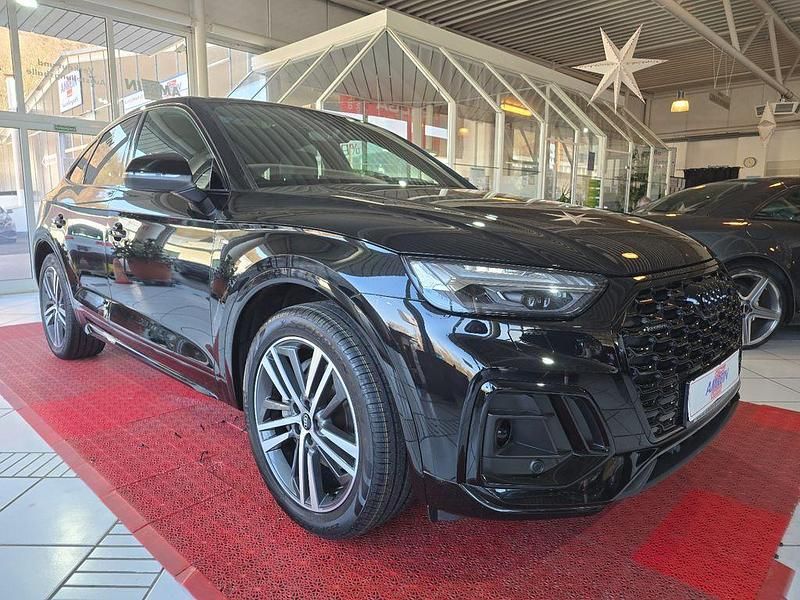 Schwarz Gebraucht 2021 Audi Q5 Sportback S-Line SUV | 36.900 € (Guter Preis) - Bild 1/4