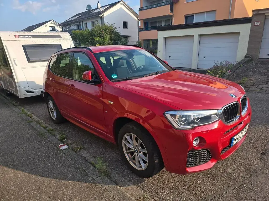 Gebraucht BMW X3 M Sport 150 PS (110 kW) 2016 Rot SUV