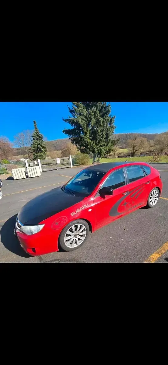 Gebraucht Subaru Impreza 107 PS (78 kW) 2008 Rot Kombi