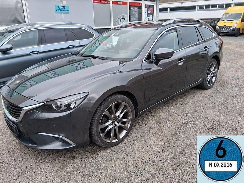 Grau Gebraucht 2018 Mazda 6 Kizoku Intense Limousine | 14.042 € (Teuer) - Bild 1/4