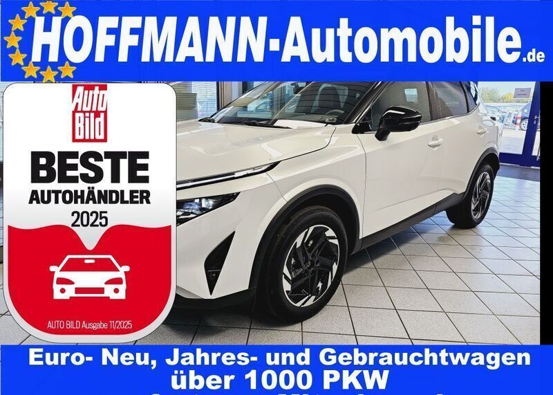 Weißmet. Neu 2024 Nissan Qashqai N-Connecta SUV | 28.850 € (Superpreis) - Bild 1/4