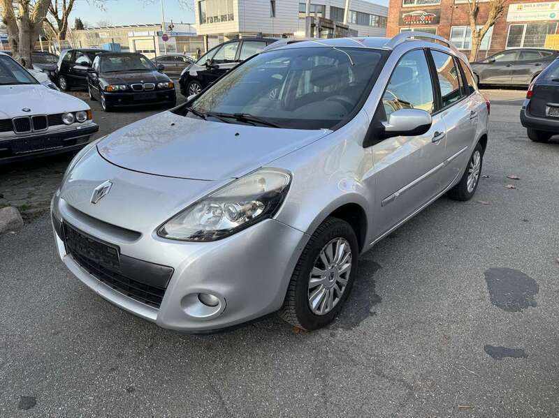 Grau Gebraucht 2009 Renault Clio GrandTour Dynamique Kombi | 2.999 € (Fairer Preis) - Bild 1/4