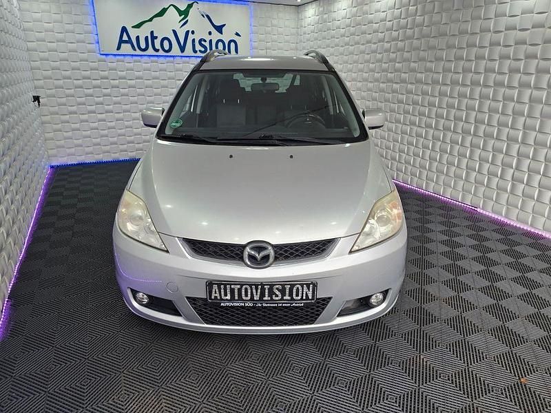 Gebraucht Mazda 5 Exclusive 110 PS (80 kW) 2007 Silber Van / Kleinbus
