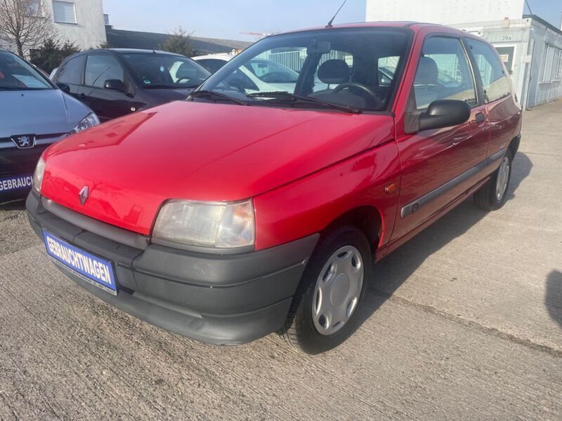 Rot Gebraucht 1996 Renault Clio Kleinwagen | 897 € - Bild 1/4