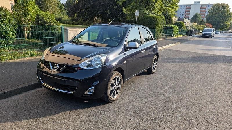 Schwarz Gebraucht 2017 Nissan Micra N-TEC Kleinwagen | 7.700 € (Guter Preis) - Bild 1/4