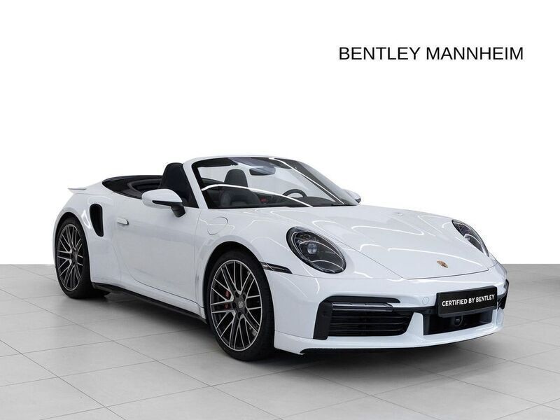 Weiß Gebraucht 2021 Porsche 911 Turbo Cabriolet Cabrio | 189.900 € (Fairer Preis) - Bild 1/4