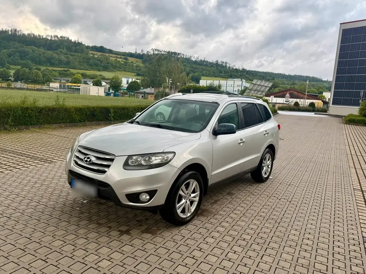 Gebraucht Hyundai Santa Fe Limited 276 PS (202 kW) 2012 Silber SUV