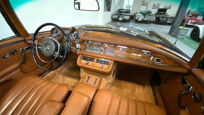 Gebraucht Mercedes 280 SE 200 PS (147 kW) 1971 Braun Cabrio