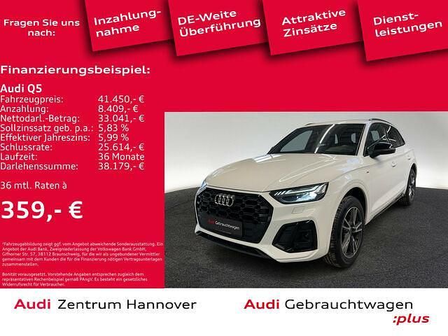 Gebraucht Audi Q5 S-Line 265 PS (194 kW) 2022 T9 ibisweiß SUV