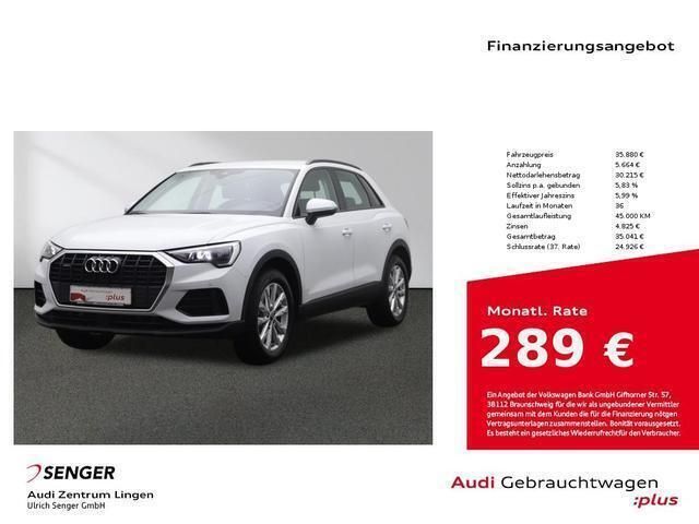 Gletscherweiß metallic Gebraucht 2024 Audi Q3 Advanced SUV | 36.880 € (Superpreis) - Bild 1/4