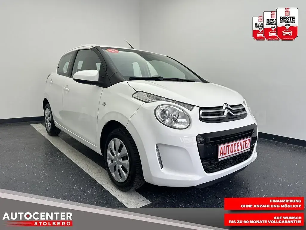 Gebraucht Citroën C1 Feel 72 PS (52 kW) 2018 Weiß Kleinwagen