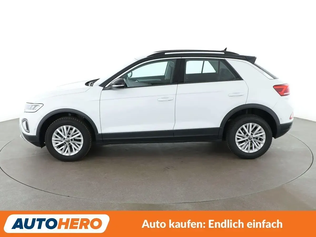 Gebraucht VW T-Roc Life 110 PS (80 kW) 2022 Weiß SUV