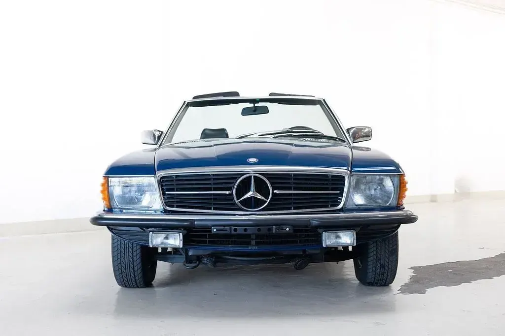 Gebraucht Mercedes SL280 185 PS (136 kW) 1983 Blau Cabrio