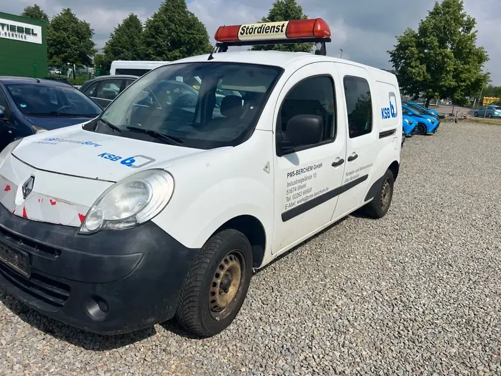 Gebraucht Renault Kangoo 90 PS (66 kW) 2012 Weiß Van / Kleinbus