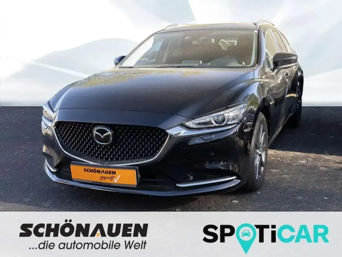 Gebraucht Mazda 6 145 PS (106 kW) 2019 Schwarz Kombi