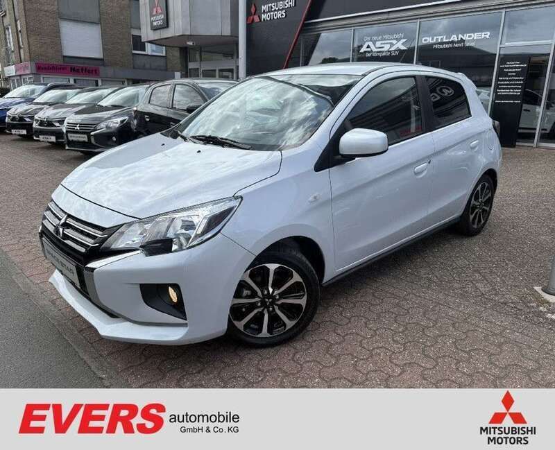 Titanweiß Neu 2024 Mitsubishi Space Star Select+ Kleinwagen | 14.950 € - Bild 1/4