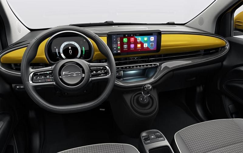 Neu Fiat 500 65 PS (47 kW) 2026 Onyx schwarz Kleinwagen