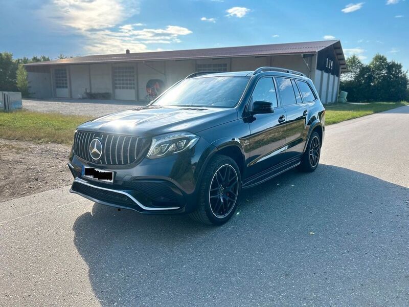 Schwarz Gebraucht 2015 Mercedes GL63 AMG AMG SUV | 30.900 € (Fairer Preis) - Bild 1/4