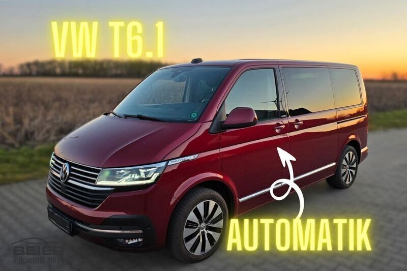 Fortanarot metallic Gebraucht 2019 VW T6.1 Van | 49.980 € (Fairer Preis) - Bild 1/4