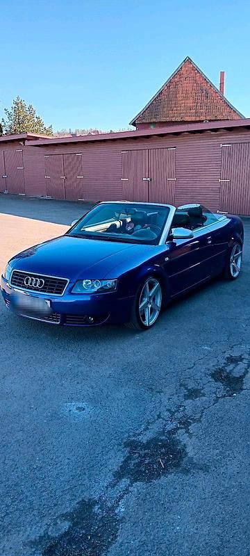 Gebraucht Audi A4 Cabriolet 177 PS (130 kW) 2002 Blau Cabrio