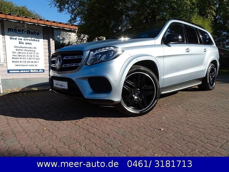 Silber Gebraucht 2016 Mercedes GLS350 AMG line SUV | 31.900 € (Etwas zu teuer) - Bild 1/4