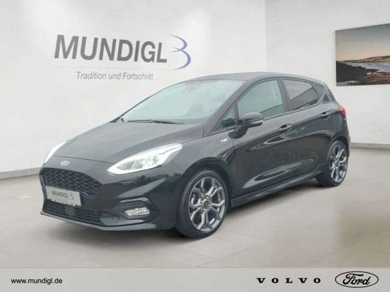 Schwarz Gebraucht 2021 Ford Fiesta ST-Line Kleinwagen | 14.530 € (Etwas zu teuer) - Bild 1/3