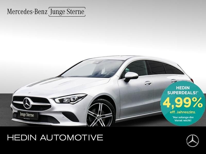 Silber Gebraucht 2021 Mercedes CLA200 Progressive Limousine | 26.870 € (Guter Preis) - Bild 1/4