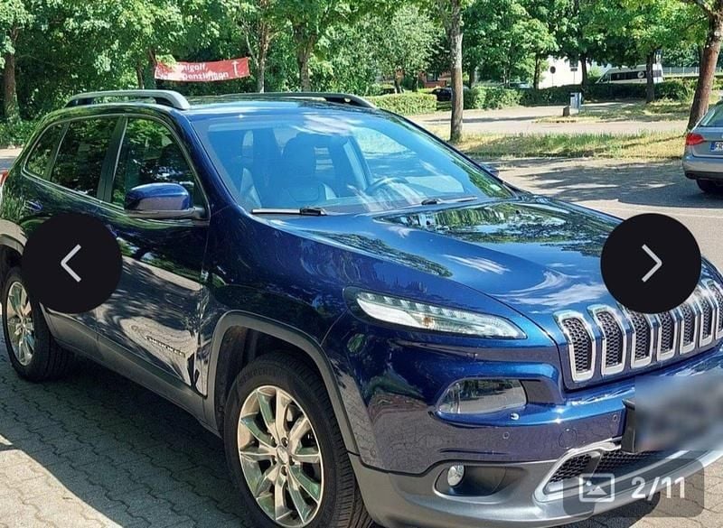 Blau Gebraucht 2015 Jeep Cherokee Limited SUV | 12.200 € (Guter Preis) - Bild 1/4
