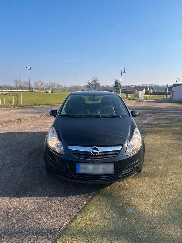 Gebraucht Opel Corsa 90 PS (66 kW) 2010 Schwarz Kleinwagen