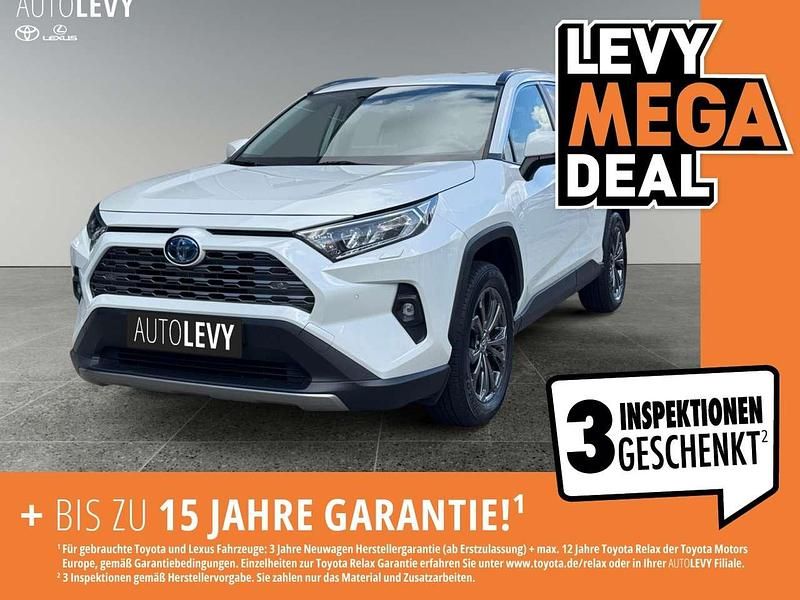 Weiß Gebraucht 2022 Toyota RAV4 Hybrid Active SUV | 33.487 € (Guter Preis) - Bild 1/4