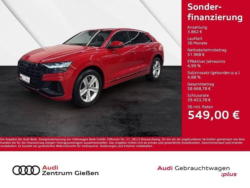 Gebraucht Audi Q8 S-Line 381 PS (280 kW) 2022 Rot SUV