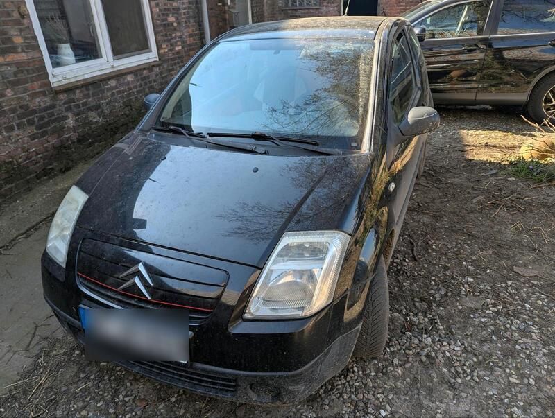 Schwarz Gebraucht 2005 Citroën C2 Kleinwagen | 1.300 € - Bild 1/4
