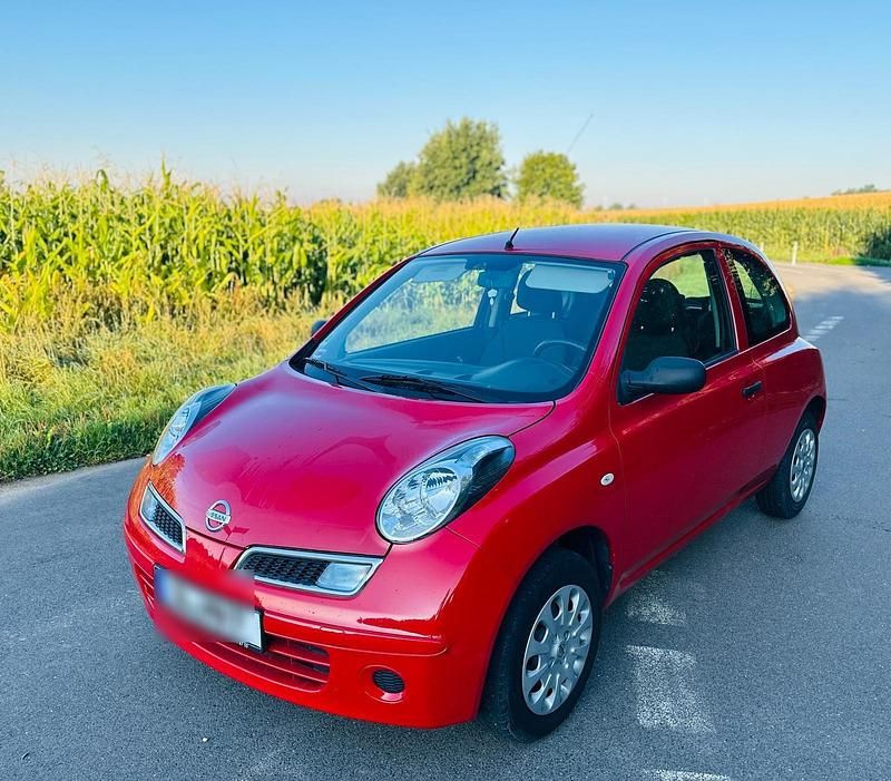 Gebraucht Nissan Micra 65 PS (47 kW) 2009 Rot Kleinwagen