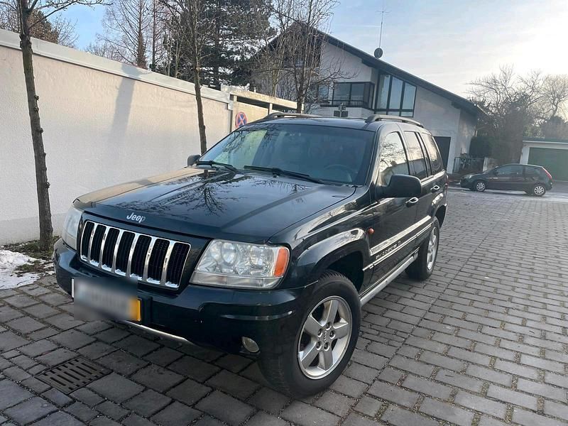 Schwarz Gebraucht 2004 Jeep Grand Cherokee Overland SUV | 6.500 € - Bild 1/4