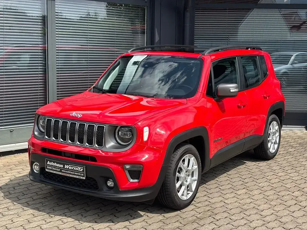 Gebraucht Jeep Renegade Limited 150 PS (110 kW) 2019 Rot SUV