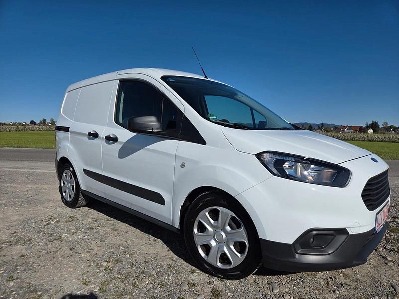 Second-hand Ford Transit 75 CP (55 kW) 2021 Alb Monovolum