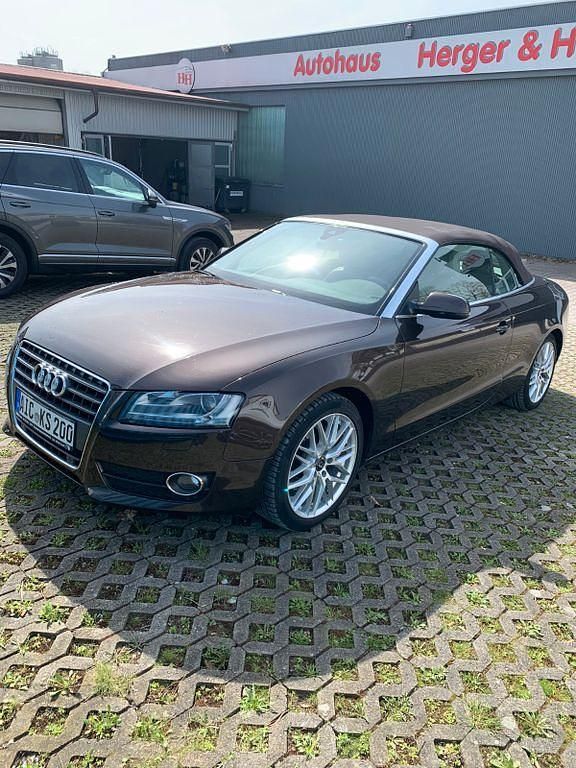 Gebraucht Audi A5 Cabriolet 211 PS (155 kW) 2009 Braun Cabrio