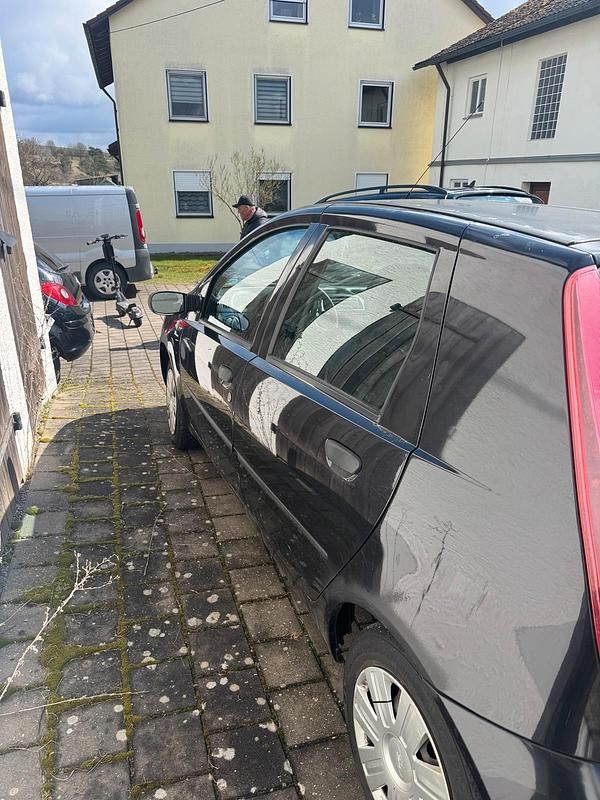 Gebraucht Fiat Punto 2006 Schwarz Kleinwagen