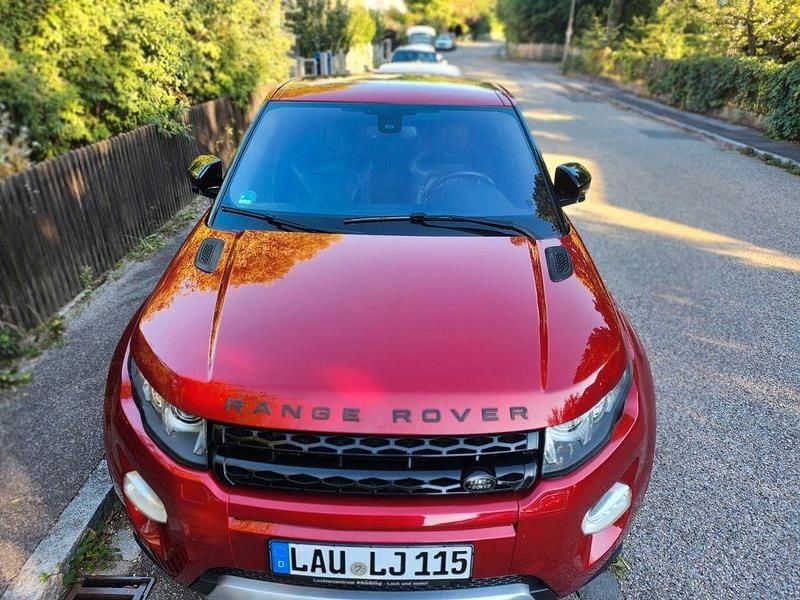 Rot Gebraucht 2013 Land Rover Range Rover evoque SUV | 12.800 € (Guter Preis) - Bild 1/4