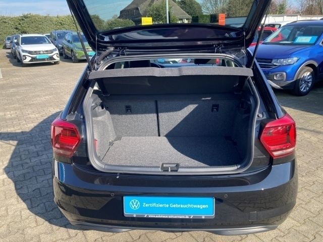 Gebraucht VW Polo Highline 95 PS (69 kW) 2021 Schwarz Kleinwagen