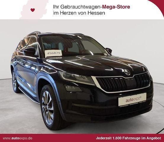 Crystalblack premium metallic Gebraucht 2021 Skoda Kodiaq Clever SUV | 25.290 € (Fairer Preis) - Bild 1/4