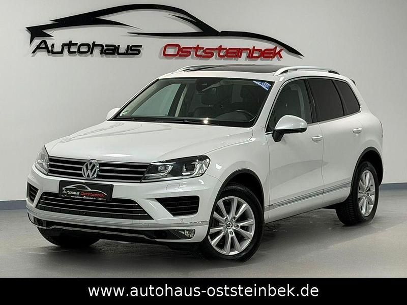 Gebraucht VW Touareg Terrain Tech 262 PS (192 kW) 2016 Weiß SUV