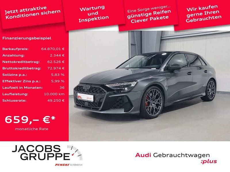Grau Gebraucht 2024 Audi RS3 Ambiente Kleinwagen | 64.870 € (Fairer Preis) - Bild 1/4
